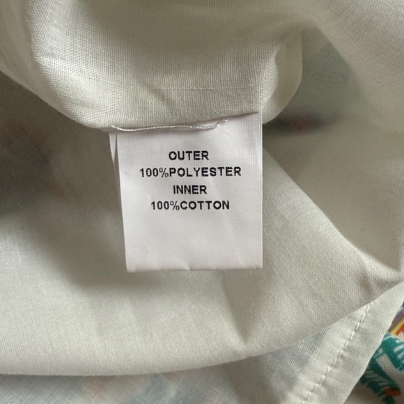 3/$10 Cutie Vibrant Floral Dress - Pink, Blue, Yellow - Picture 4 of 8